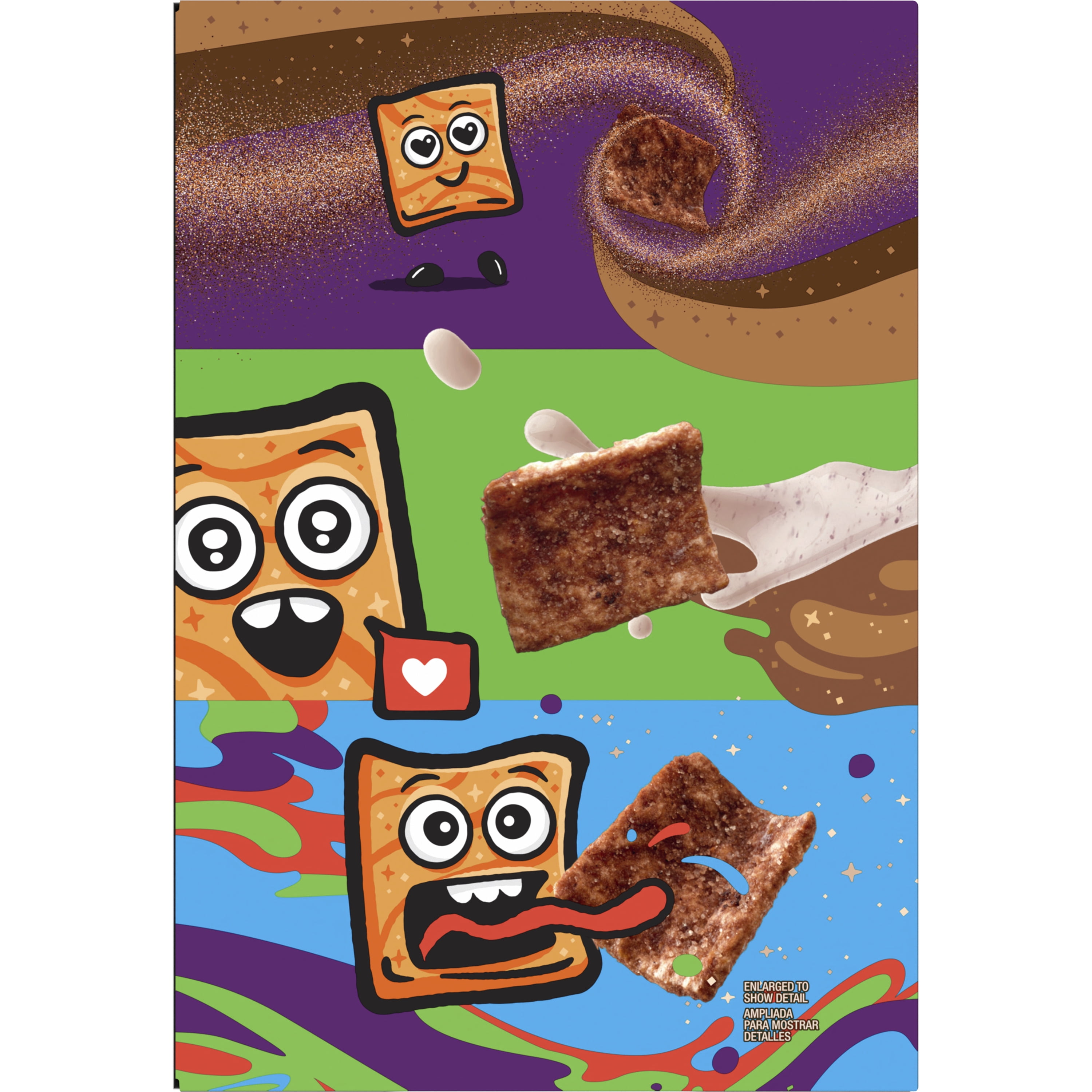Chocolate Toast Crunch Breakfast Cereal, 12.4 OZ Cereal Box
