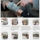 thumbnail image 3 of Naiovety Envoltura estirable para el cuidado de heridas Suministros de cinta de vendaje transpirable Ropa Deportiva, Zapatos 6 pulgadas Naiovety OD020002-02B, 3 of 6