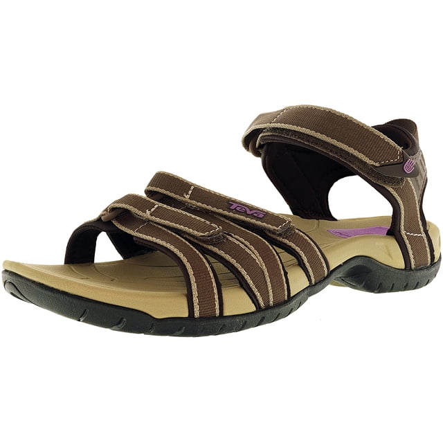 Teva Sandale Tirra pour Femmes, Éclats de Chocolat, 7 m US