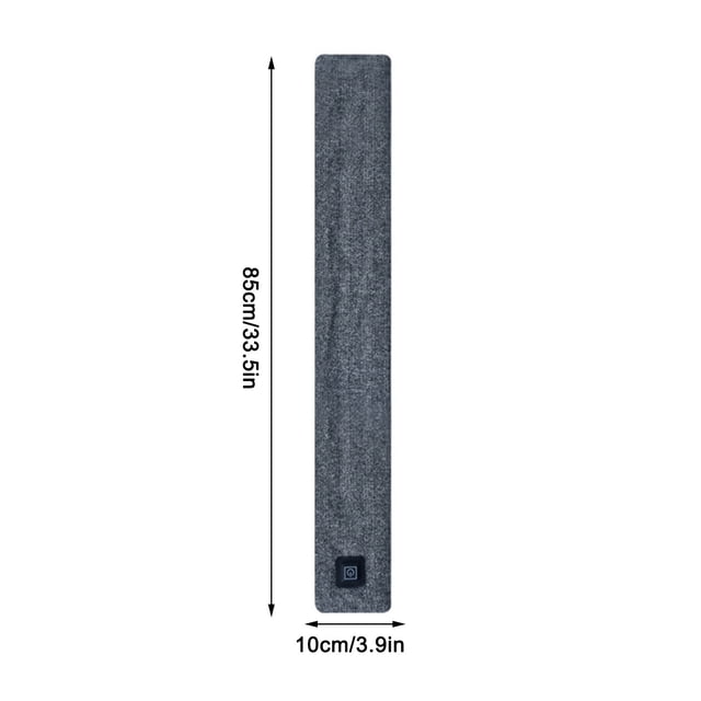 Agiferg USB Rechargeable Heating Scarf Winter Neck Warmer Warm Compress Shoulder Scarf To Keep Cold And Warm