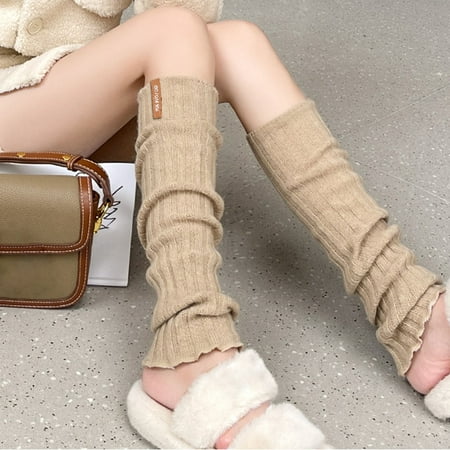 

GXSR Knee Leg Warmers Extra Long Thigh High Leg Warmers Boot Cuffs for Women