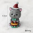 thumbnail image 1 of 2023 New Mini Resin Christmas Decoration Santa Claus Snowman Tree Micro Landscape Model DIY Miniature Garden Figurine Home Decor, 1 of 5