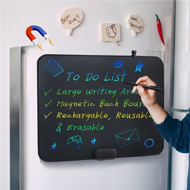 Tableta de escritura LCD ROYALITA de 20 pulgadas para nevera con lápiz capacitivo