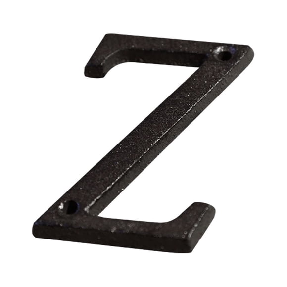 Cateissary Placa de puerta amplia de decoración de hierro, placa de puerta duradera y a prueba de herrumbre para casa, fácil de instalar Artesanía B17--Z