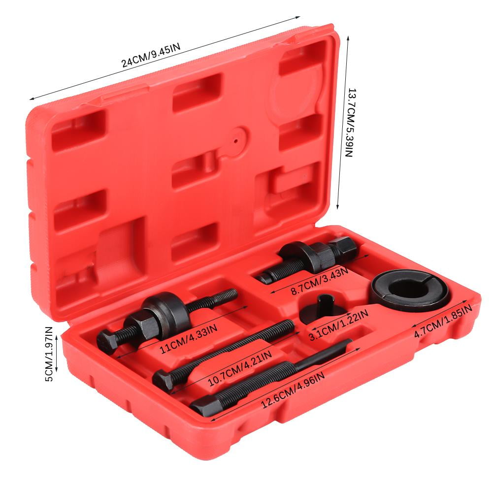 OTVIAP 6Pcs Power Steering Pump Pulley Kit Puller Remover Installation
