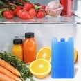 thumbnail image 3 of FUTUREORYY 2 Pcs Blocs Réfrigérants pour Glacières Bleus Étanches Réutilisables Blocs Réfrigérants pour la Conservation des Aliments et des Boissons, 3 of 6