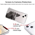 thumbnail image 5 of Cat Butterfly Case Compatible with iPhone 13 Mini,Aesthetic Art Design TPU Full Cover Shock-proof Case, 5 of 6