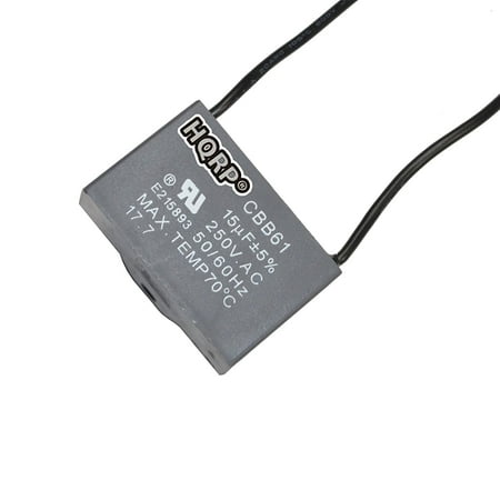 Hqrp Capacitor For Hampton Bay Ceiling Fan 15uf 2 Wire Plus Hqrp Coaster