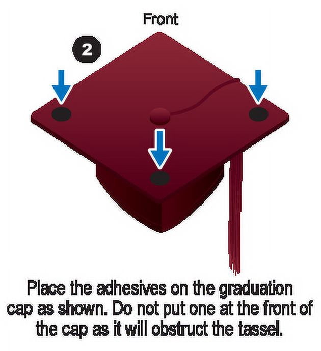 Pac Man - Ms. Grad Cap Tassel Topper