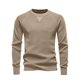 thumbnail image 1 of Ceisia Men Solid Color Long Sleeve Stand Up Collar Button Casual Gift Daily Outdoor Fashion Hoodie Top, 1 of 9