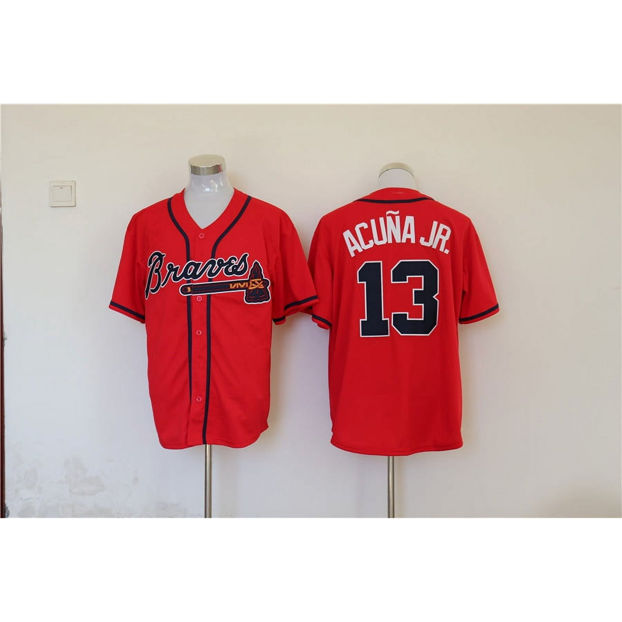 Braves Atlanta Braves Jersey #5 #13 #44Mn Retro Fan Edition
