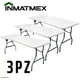 thumbnail image 1 of Mesa Plegable Blanca INMATMEX Polietileno, 1 of 10