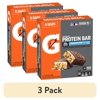 (3 pack) Gatorade Cookies and Creme Whey Protein Bars, 20g Protein, 6 Pack