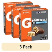 (3 pack) Gatorade Cookies and Creme Whey Protein Bars, 20g Protein, 6 Pack