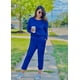 thumbnail image 3 of Conjunto Deportivo PRETTYGARDEN Mujer Azul Manga Larga Jogger M, 3 of 5