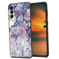 thumbnail image 1 of Compatible with Samsung Galaxy S22+ Plus Phone Case, Floral-4 Case Men Women, Flexible Silicone Shockproof Case for Samsung Galaxy S22+ Plus, 1 of 1
