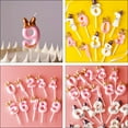 thumbnail image 2 of FELTECHELECTR 10 velas digitales de cumpleaños, decoración creativa con números para tartas de cumpleaños, 2 of 6