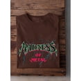 thumbnail image 3 of Madness Of Metal W Thunder T-Shirt Men -Image by Shutterstock, Male Large, 3 of 4