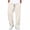 Khaki, variant on DxhmoneyHX Waffle Knit Pants for Men Plus Size Elastic Waist Drawstring Straight Leg Athletic Pants Loose Fit Summer Casual Pants with Pockets