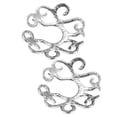 thumbnail image 4 of 1 Paire de Femmes en Acier Inoxydable, Bijoux Non Réglables en Forme de Coeurs, 4 of 8