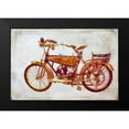 thumbnail image 2 of Murdock, Ramona 18x13 Black Modern Framed Museum Art Print Titled - Vintage Motorcycle, 2 of 5