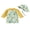 Yellow Tree, variant on BemeyourBBs Newborn Baby Boy Girl One Piece Swimsuit with Sunhat Infant Boys Bathing Suit Long Sleeve Rash Guard UPF 50 Turtle Shark Coconut Tree Printed Zipper Swimwear Summer Beachwear