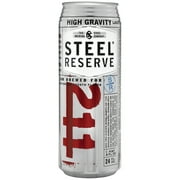 Steel Reserve High Gravity Lager Beer, 24 fl. oz. Can, 8.1% ABV