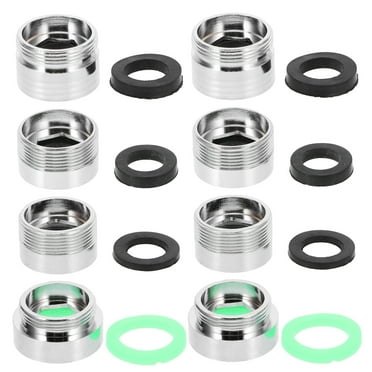 MLINS Copper Faucet Adapter Kit for Kitchen and Bathroom with Secure Fastening Mechanism Assorted Color
