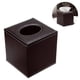 thumbnail image 1 of Soporte para caja de pañuelos de cuero-negro--Marrón Sincero Electrónica, 1 of 3