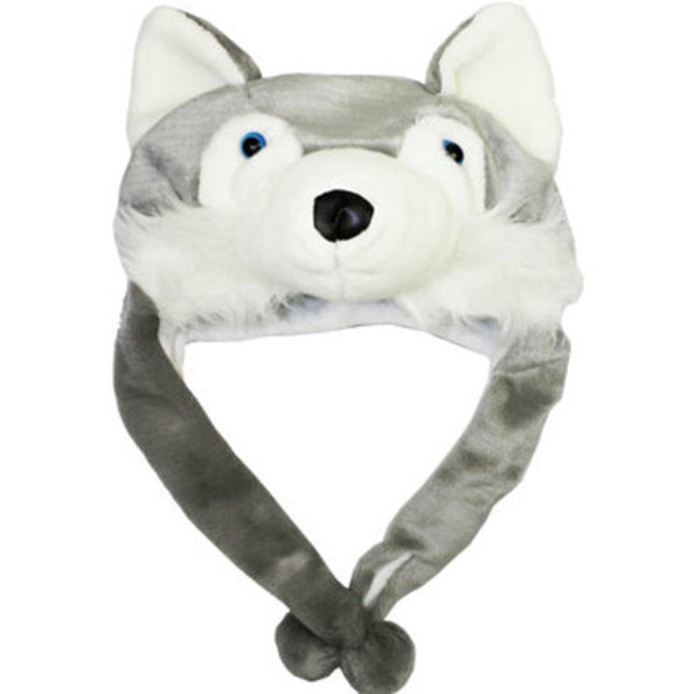 Wolf Hat Siberian Plush