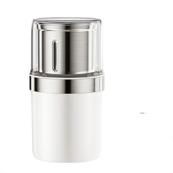 Electric Coffee Grinder,Spice Grinder Food Processors Kitchen Blenders,Grains Mixer Removable Cup,Washable Large Capacity 220ml ,Easy to Use