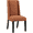 Orange, variant on Baron Fabric Dining Chair Gray