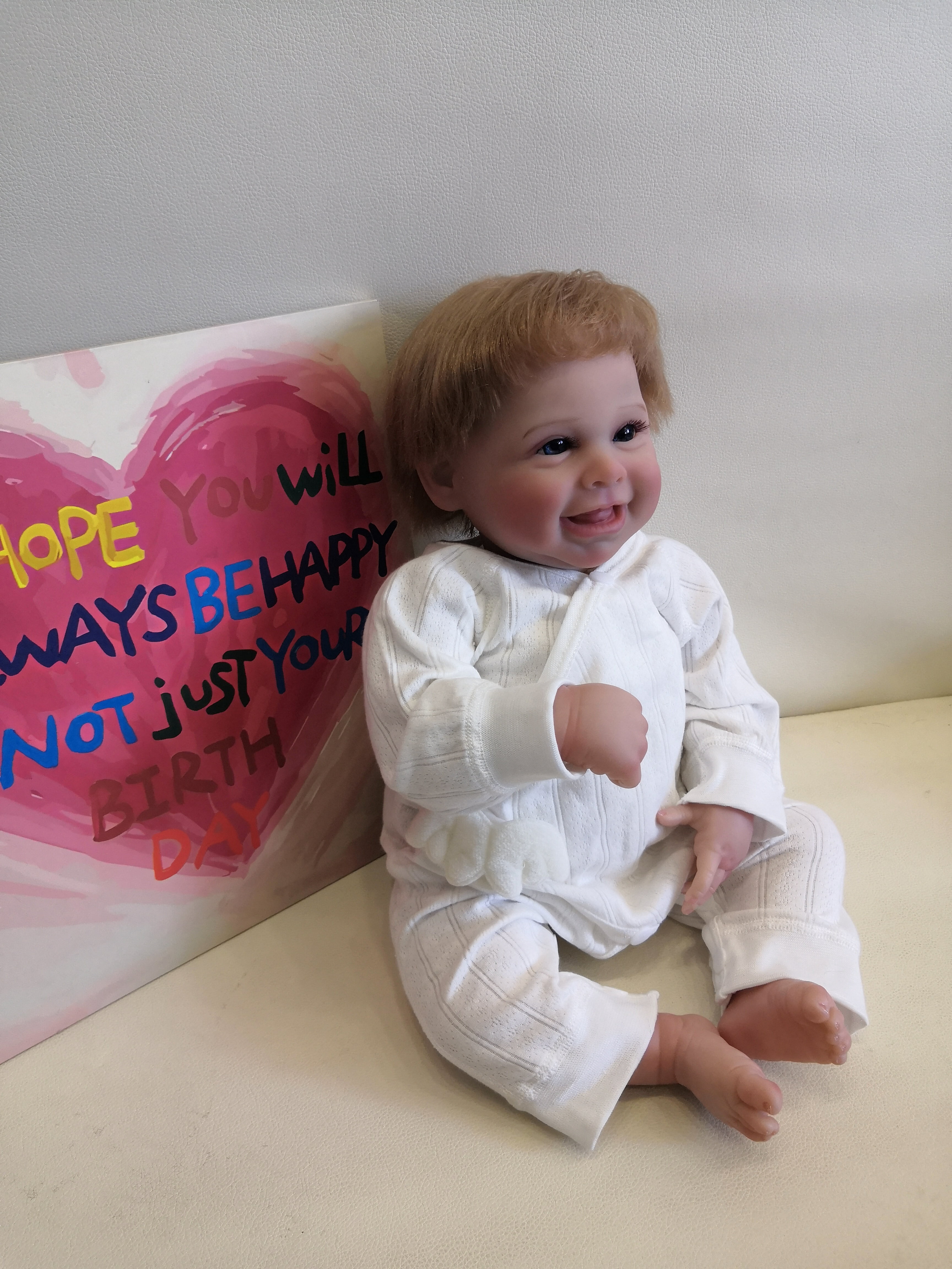 Reborn Baby Dolls Boy - 20" Realistic Baby Doll, Real Life Baby Dolls with Cloth Body, Real Baby Doll Newborn Lifelike Baby Gift with Accessories