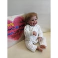 thumbnail image 4 of Reborn Baby Dolls - 20" Boy Cloth Body Realistic Baby Doll Lovely Awake Real Life Baby Dolls with Gift Box for Kids Age 3+ Collectors, 4 of 6