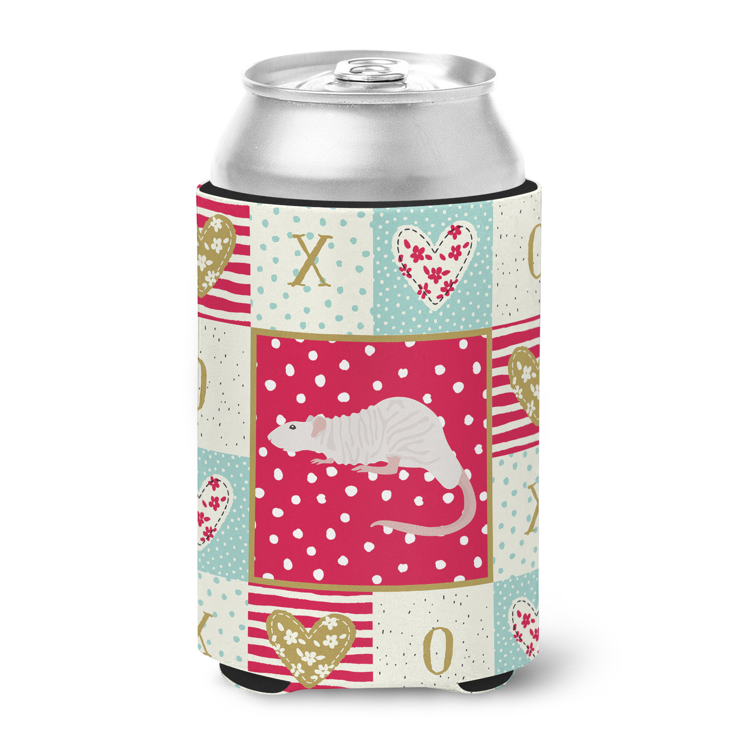 Dumbo Sphynx Rat Love Can or Bottle Hugger