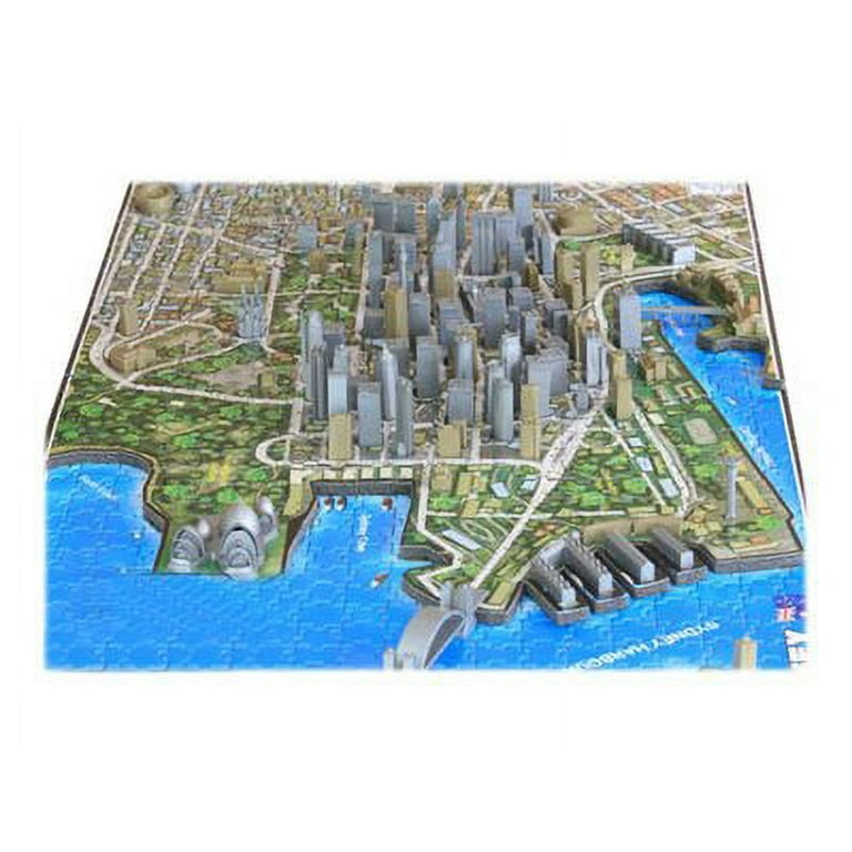 【DISCERNMENT】Sydney puzzle MTM 4D Cityscape: 4D Sydney Cityscape Time Puzzle (Other