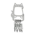 thumbnail image 1 of Cadena de llave de metal, KeyRack para la casa de automóviles Otras llaves, con S Biners K Keyring Acero inoxidable Soporte de llave para hombres, 1 of 8