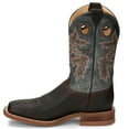 thumbnail image 3 of Justin Boots Mens Bender 11 Inch Square Toe Cowboy  Mid Calf Boots, 3 of 5
