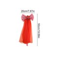 thumbnail image 3 of PONPRNGY 1 Pack Bow Curtain Tiebacks Clip Aesthetic Tie Backs for Curtains, Home Decor Living Room Curtain Decoration Clip, 3 of 6