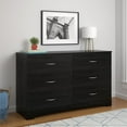 thumbnail image 1 of Crescent Point 6 Drawer Dresser, Vintage White, 1 of 7