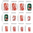 thumbnail image 3 of 24Pcs Christmas Press on Nails, Red Green Festive Spooky Fake Nails Set, Reusable False Nails for Holiday Party Daily Wear Women Girls, Christmas Nail Art, 3 of 6