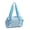 Blue, variant on Mini Gym Bag for Women Girls Small Gym Tote Bag with Wet Compartment Waterproof Travel Duffle Bag Cute Workout Sport Bag