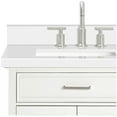 thumbnail image 4 of Ariel D043slwqrvo Kensington 42" Thick White Quartz Vanity Top - White, 4 of 7