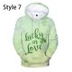 thumbnail image 3 of Sudadera con capucha y estampado de trébol de cuatro hojas para mujer y hombre, ropa con estampado 3D, para otoño e invierno, popular, para el día de San Patricio, 3 of 5