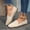 Beige, variant on KIJBLAE Women's Plus Size Mesh Low Cut Slip On Flats, Breathable Soft Sole Comfortable Casual Shoes Spring Summer Black 43