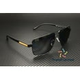 thumbnail image 3 of Armani Exchange Men's AX2037S 600081 60mm Square Polarized Sunglasses, 3 of 6