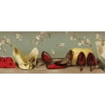 thumbnail image 2 of Wilson, Aimee 14x8 Gold Ornate Wood Framed with Double Matting Museum Art Print Titled - Shoe Lineup, 2 of 4