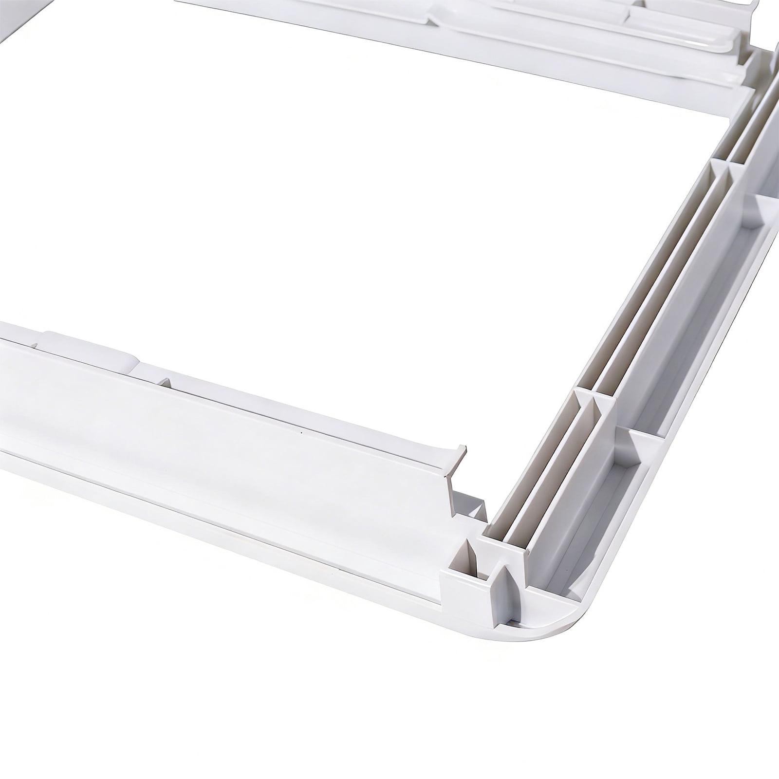 1 Piece Replacement Refrigerator Drawer Cover Frame Part 123456789 for Model Compatibility Enhanced Storage