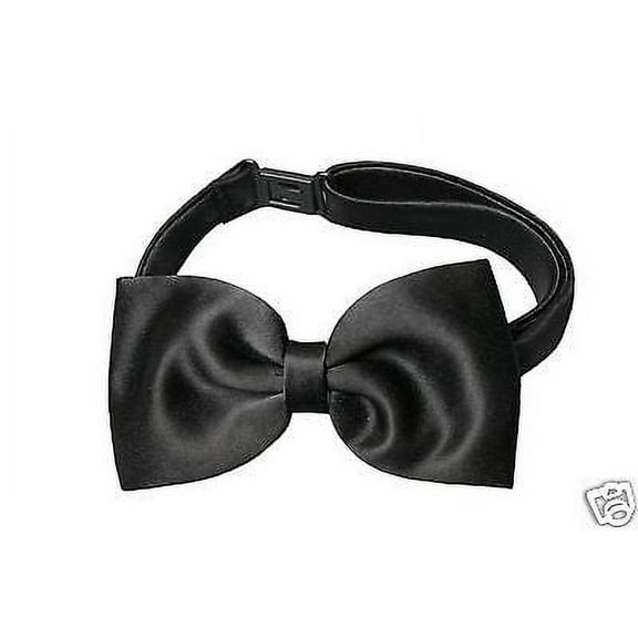 Infant Toddler Kids Teen Boys Wedding Formal Suits Satin Black Bow Tie S-4T 5-20