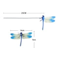 thumbnail image 6 of 36PC Simulated Dragonfly Iron Insert Stakes Clip On Dragonflies for Outdoors Garden Decor Potted Plant Accents, 6 of 9